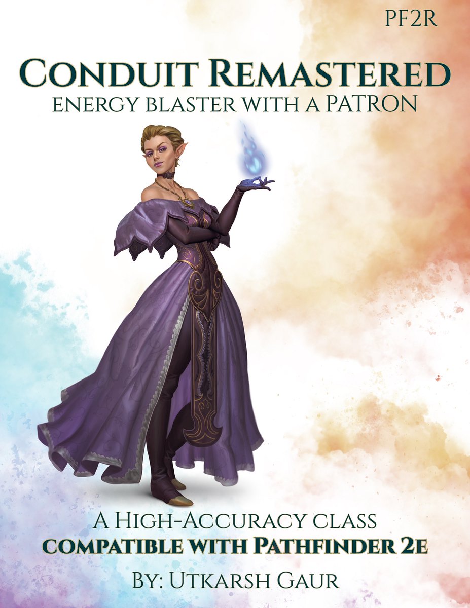 AvtrSpirit's tweet photo. Conduit class for #pathfinder2e has been updated in this new orc-licensed product. Find pdf and foundry manifest here - https://t.co/rGBDY3DMO2 https://t.co/2muXt8D5K2