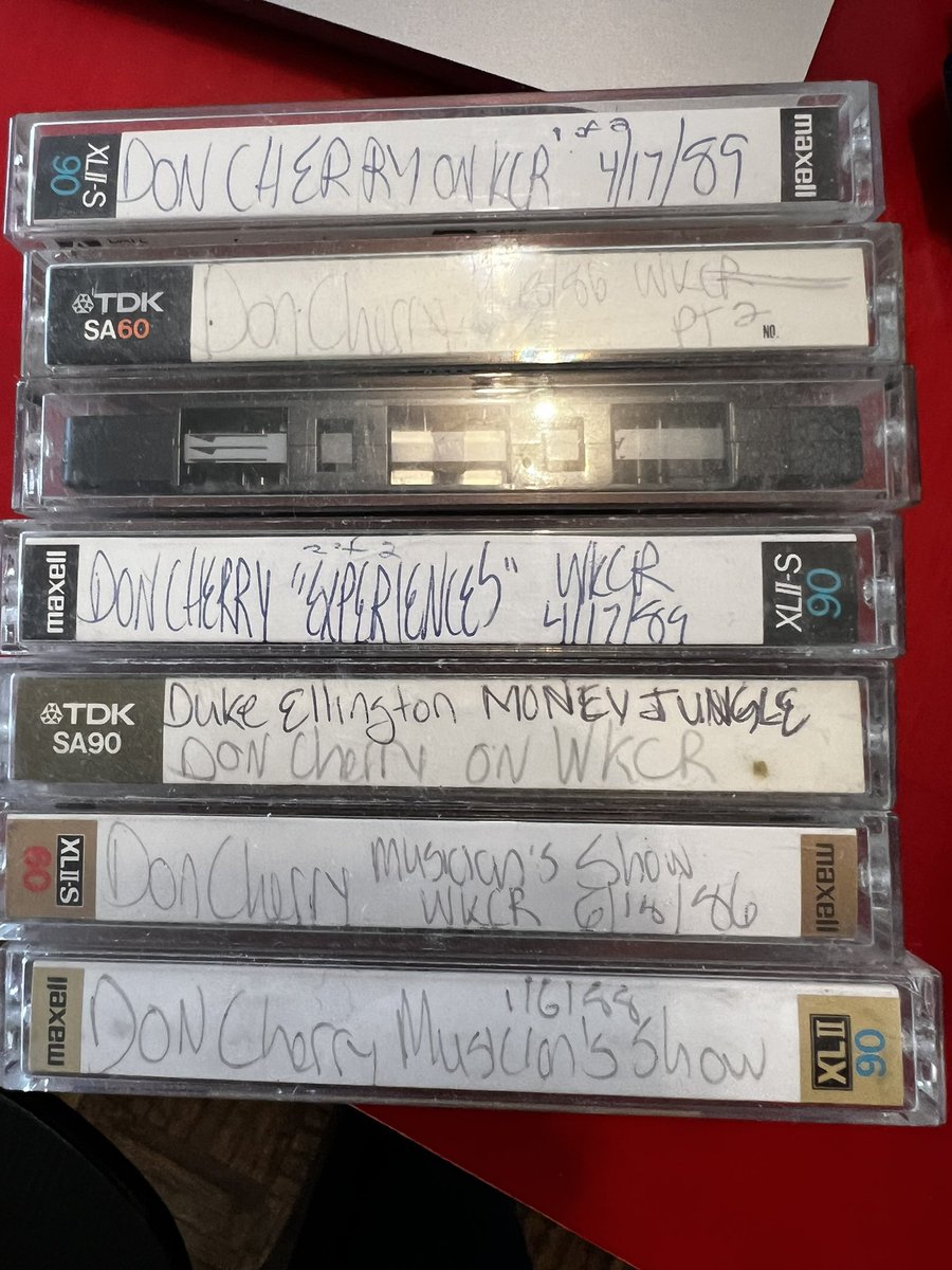 Tonight's Deep Focus (1/22) is on Don Cherry, a deeply missed friend of WKCR. Don was a frequent guest on Mitch Goldman's show. If there was a blank cassette handy, Mitch would make a recording.Tonight Mitch and his guest, Steven Bernstein are blowing the dust off of those tapes