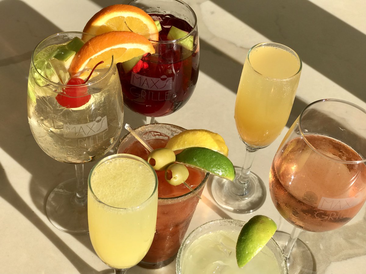MaxsGrille's tweet photo. Missed Brunch this past weekend? Don't worry you can come see us this weekend instead! Which one would you choose? 🤔🤔
Check out our Brunch Menu/Sips here!
https://t.co/zyCgQdusHi https://t.co/WPWza0tj2V
