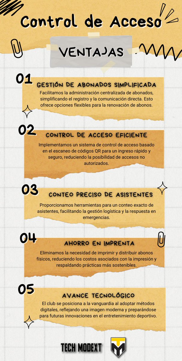 🛂SERVICIO CONTROL DE ACCESO 🎟️

Este servicio se concibe con la finalidad de gestionar de manera eficiente la entrada y salida de usuarios durante un evento, mediante el escaneo QR de su acreditación. Aportando una serie de ventajas que mejoran la eficiencia interna del club.