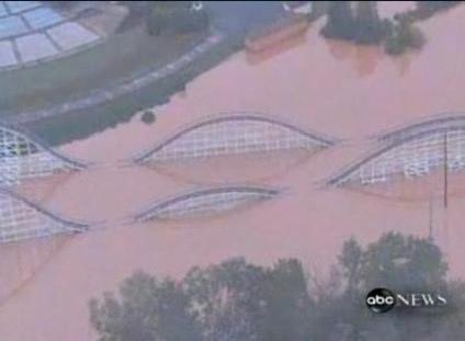 Seaworld San Diego is under water right now..