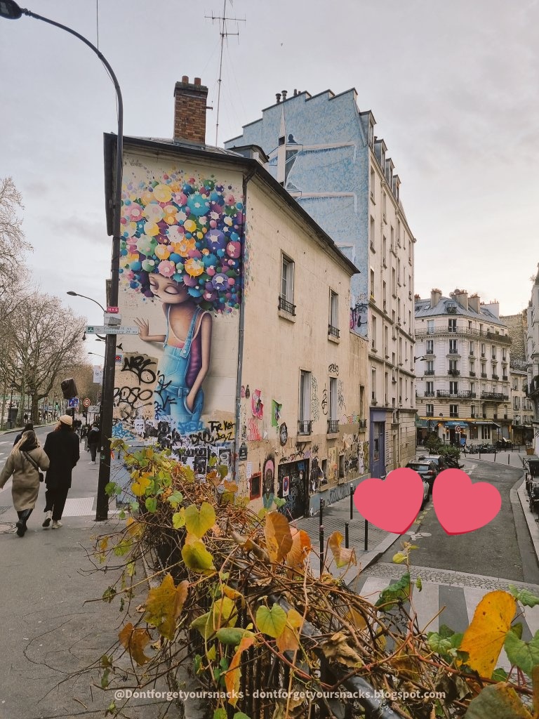 Love all the street art in #Paris #France #Travel #photography #muralmonday #visitparis @ParisJeTaime @Paris_all_about
