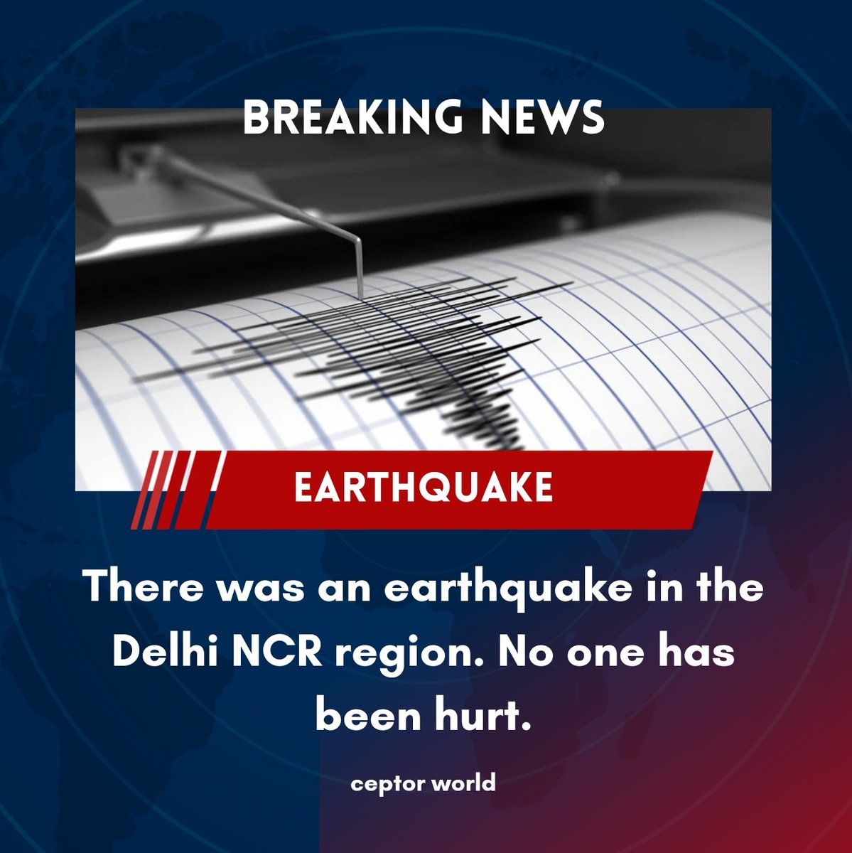 CeptorW's tweet photo. #earthquake #DelhiNCR #Delhi #ncr #noida #ggn #gurgaon #ceptor #News #IndiaNews #India https://t.co/YtCGzBXSuf