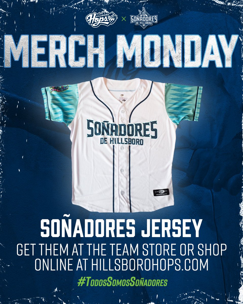 🐾 BACK IN STOCK 🐺

Embrace your alebrije and get the newly-stocked Soñadores de Hillsboro jersey today!

STORE: hillsborohops.milbstore.com/collections/al…