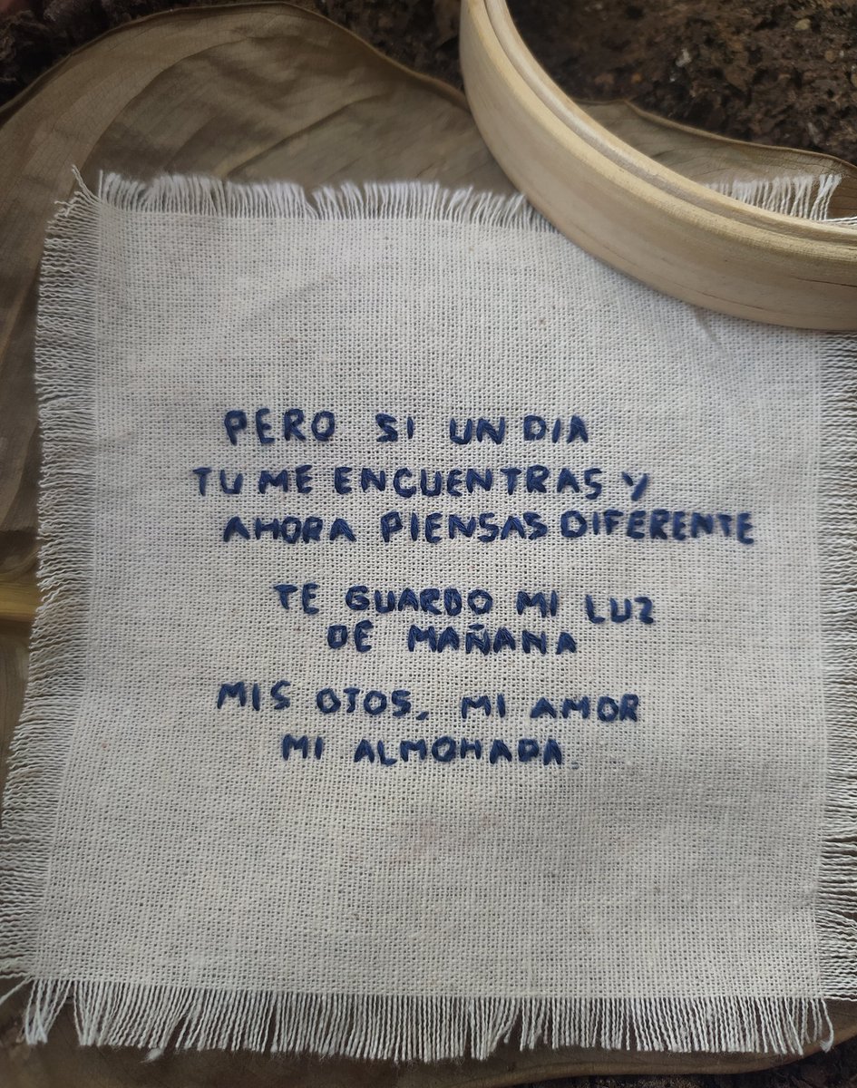 mardenfleur's tweet photo. Este fragmento de @silvanaestradab siempre me pareció de lo más bello, asi que lo borde https://t.co/CMLUDKMg4S