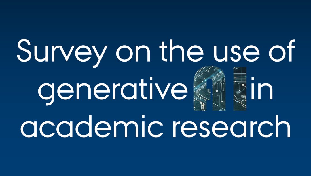 Hvad bruger forskere AI til? Og hvad synes de om at man bruger AI til at skrive? Redigere? Sparre om idéer? Det har vi i dag udsendt et spørgeskema om, for at få en første lodning af danske forskeres mening om AI. Hvis du har modtaget en invitation, håber jeg du vil deltage…1/2