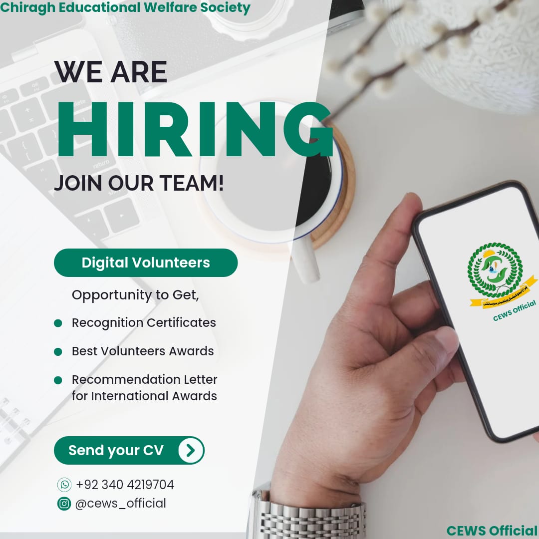 CEWSOfficial's tweet photo. Are you looking for a meaningful way to spend your time and make a difference in the world? Do you want to join a community of passionate and dedicated volunteers who are working to improve the lives of underprivileged children? If yes, then CEWS is the place for you! https://t.co/mbPPp6aakG