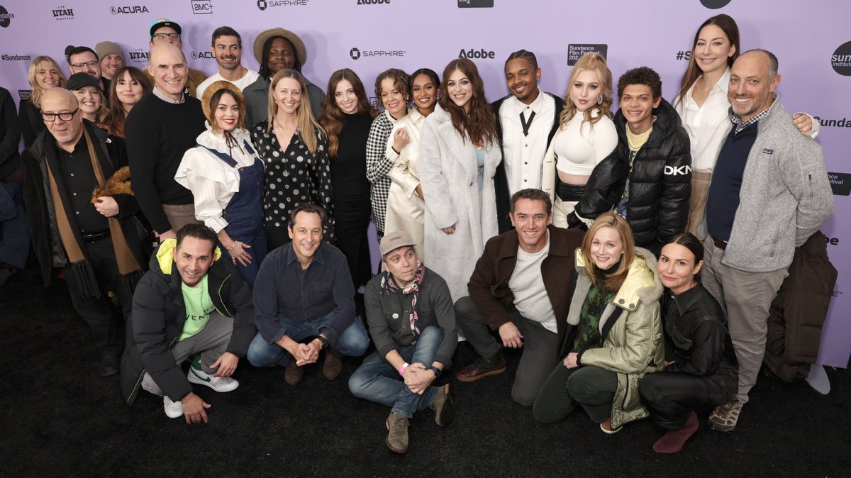Our ☀️ and stars. The SUNCOAST cast and crew assembles for the @SundanceFest world premiere. In select theaters Feb. 2nd and streaming on @Hulu Feb. 9th. #SuncoastFilm #Sundance