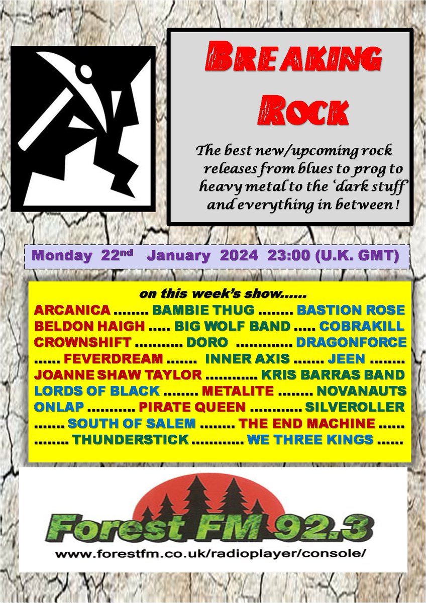pjbreakingrock's tweet photo. Announced! @pjbreakingrock today 11pm (UK) stream https://t.co/sjudUtZAIW + @Bambiethug @beldonhaigh @bigwolfband  @DragonForce @inneraxis @thisisjeenmusic @KrisBarrasBand @EndMachine @ThunderstickUK  @NOVANAUTS @OnlapMusic @SilverollerBand @SouthOfSalem1 @wethreekings_  + more https://t.co/eoTHm0Fgg0