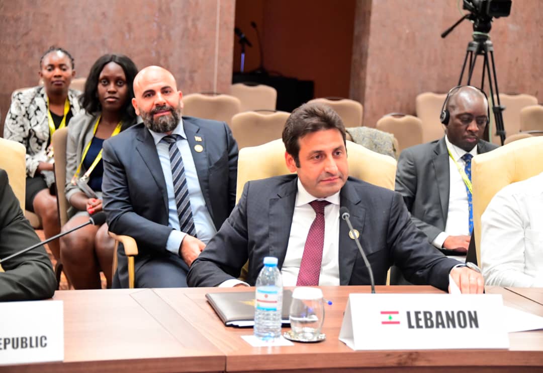 LebConsulateUg's tweet photo. Pictorial of the last day of the 19th   Non-Aligned Movement Summit as the Lebanese Head of Delegation delivered Lebanon's statement. https://t.co/QrlIGT0Ax0