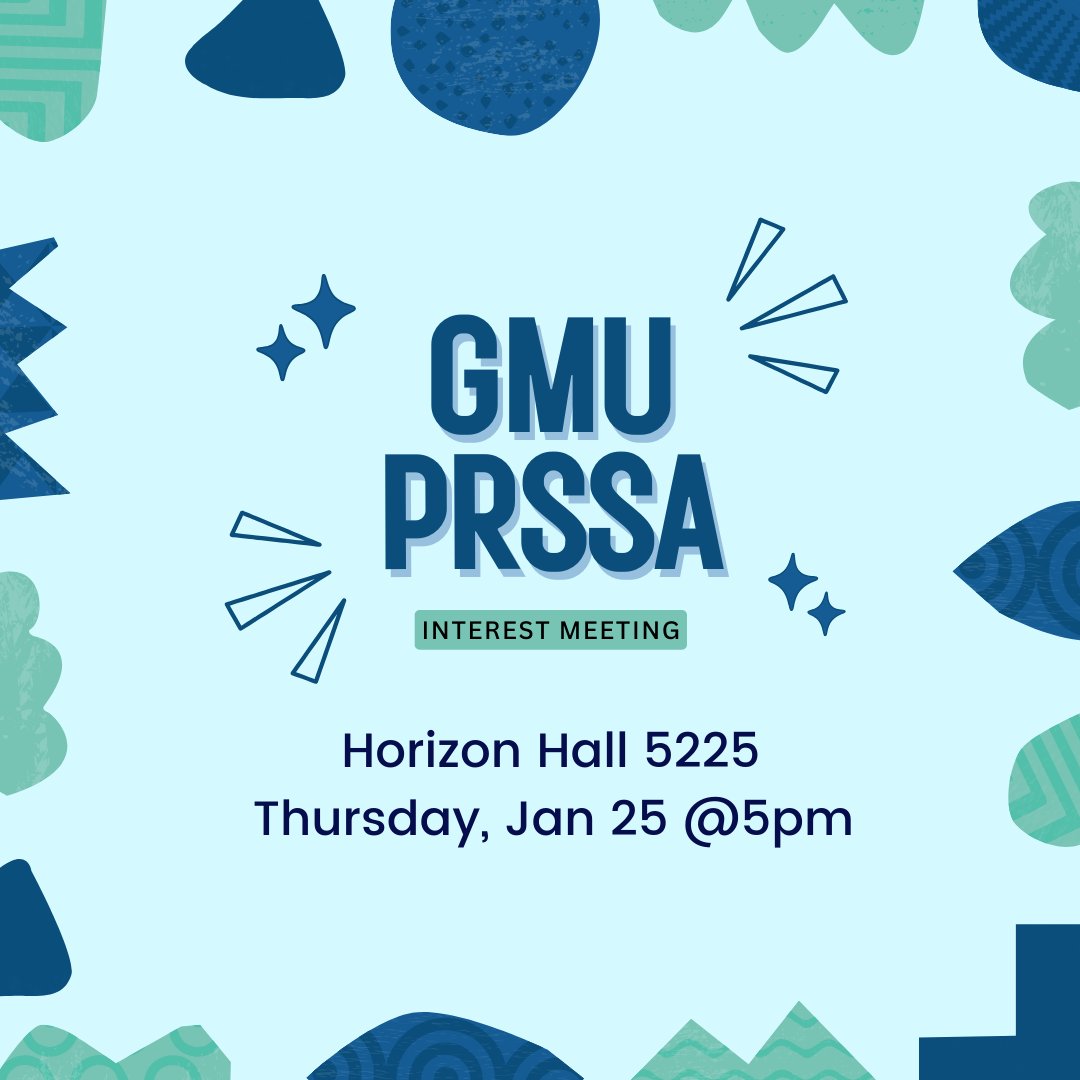 GMU PRSSA tweet media