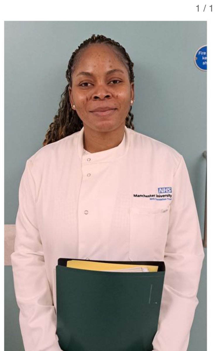 IbmsManc's tweet photo. Congratulations to Suraja Osomo at @WythenshaweHosp, #Biochemistry, for doing extremely well during her @IBMScience portfolio verification. Many thanks to Julie Miller from @GM_Pathology for carrying out the verification. Suraja has now secured a position at North Manchester 👏🏽 https://t.co/Z9pFePyISw