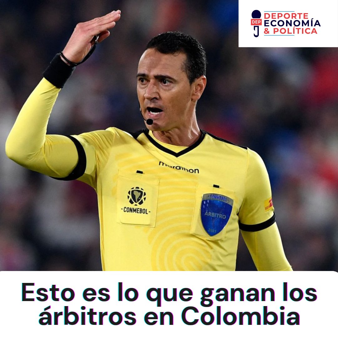 Dep2023's tweet photo. #FPC Esto es lo que ganarán los árbitros en el Fútbol Profesional Colombiano por partido en 2024. 

Árbitro: $2'735.000 
Asistentes: $1'914.000 
VAR: $1'914.000 
AVAR: $1' 370.000 
4° árbitro: $276.000

Vía: @juzgandojueces

https://t.co/xhphH8irmw https://t.co/WykqBMlzp8