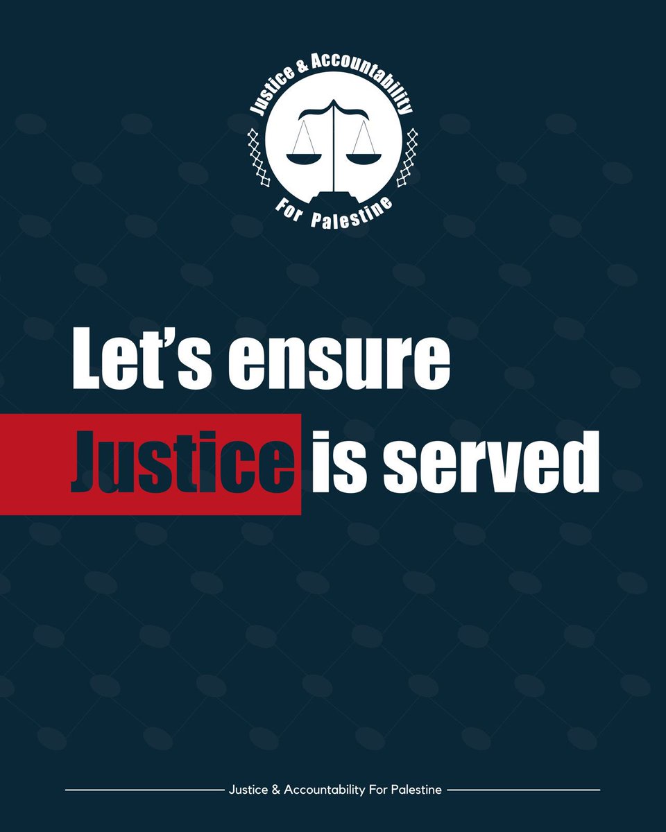 JBWienerinnen's tweet photo. The Justice and Accountability For Palestine Initiative - @elsclegal, @Law4Palestine, @rabetbypipd - issues a warning to some European government and public officials, highlighting their potential criminal liability for complicity in Israeli crimes in Gaza. #NoJusticeNoPeace https://t.co/XW8wba9Uor