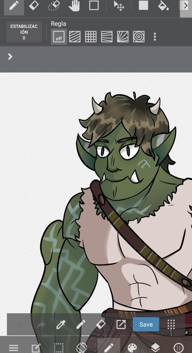 Ariaflenz's tweet photo. Creando un personaje que no sea humano, aunque aun me dificulta hacer músculo.
Este tal vez lo venda como adopt
#characterdesign #ogro #adoptable https://t.co/R36OM9zevH