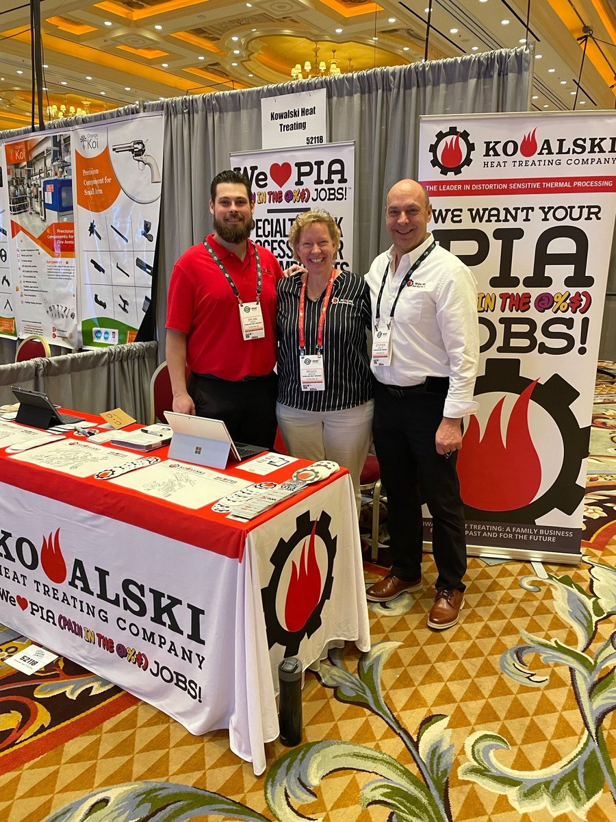 khtheat's tweet photo. Our team is here at @nssfshotshow in Las Vegas.
Come see Dylan, Peggy, and Steve in booth 52118 to talk about your #PIAJobs!
#SHOTShow2024 https://t.co/3vuiSljHtK
