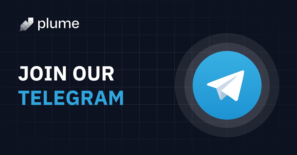 Today is the last day of Plume's Takeoff with @IntractCampaign! 

Head over to Telegram for a riddle that you have to solve! Post your answer to the Intract campaign 👀

If you need help, head over to our discord and ask away!