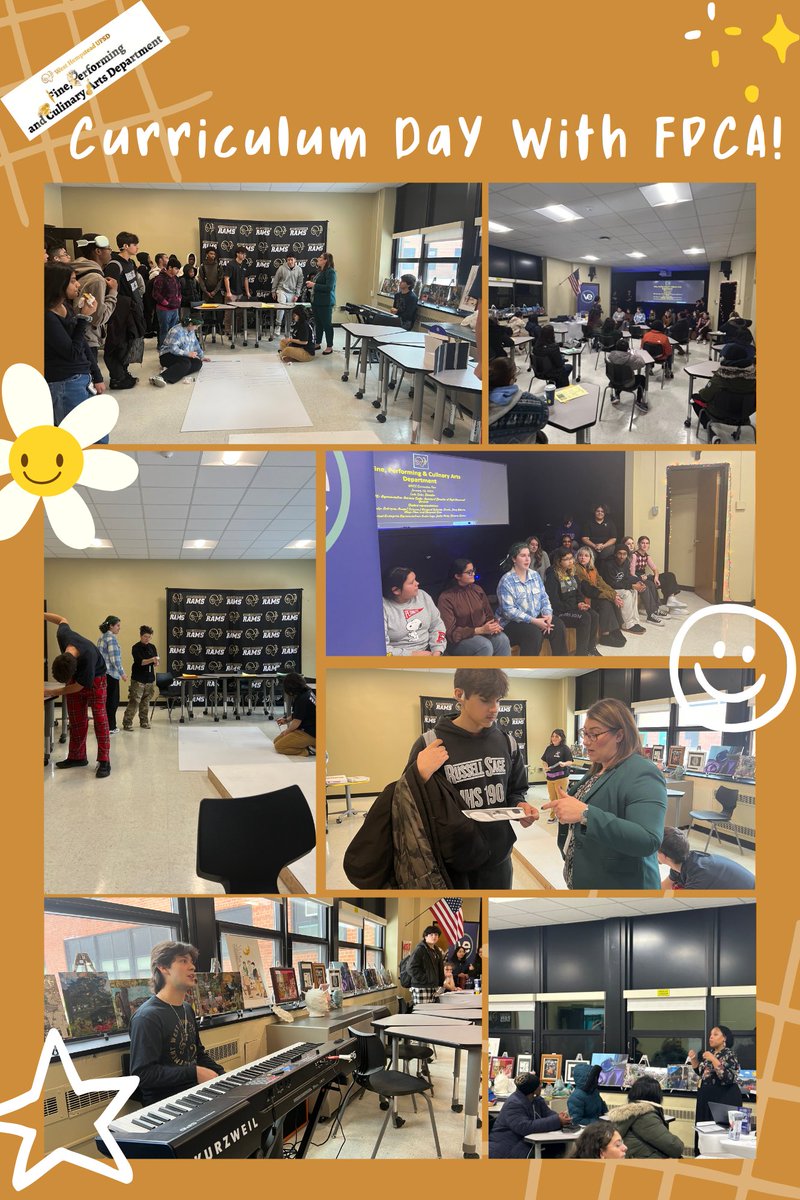 Curriculum Day & Night was a success! Wonderful having students perform & inform parents/community about new & existing programs in Fine, Performing & Culinary arts. Big thanks to the student volunteers & Mrs. Scollo! #RamPride @wh_secondary