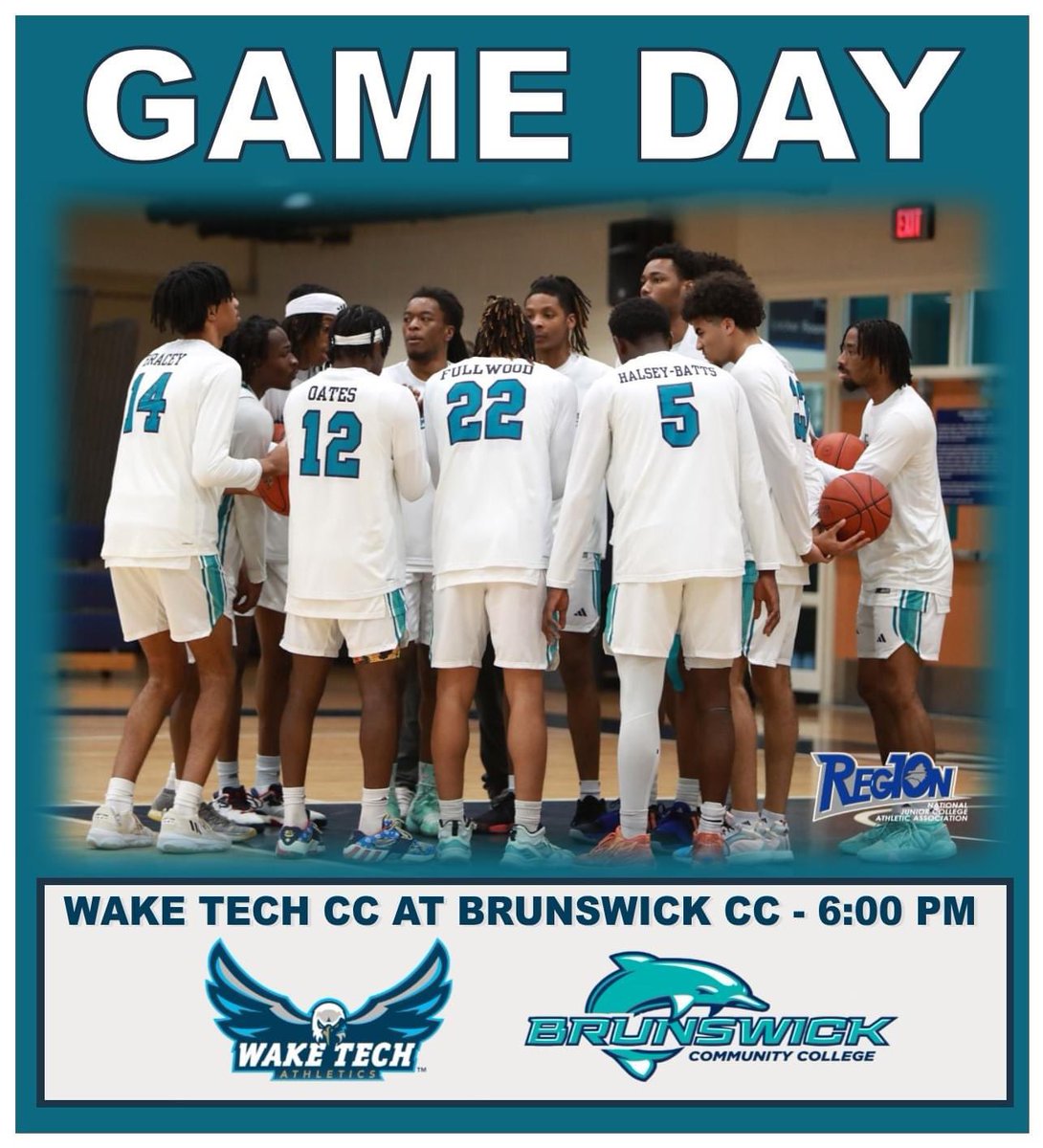 Brunswick Community College Men's Basketball (@brunswickcc_mbb) on Twitter photo GAME DAY! Home conference opener for <a href="/BrunswickCC_MBB/">Brunswick Community College Men's Basketball</a> as they host <a href="/WakeTechMBB/">Wake Tech Men’s Basketball</a> at 6 pm. Come out our tune in at youtube.com/live/VRZtTB7Rs… GAME DAY! Home conference opener for <a href="/BrunswickCC_MBB/">Brunswick Community College Men's Basketball</a> as they host <a href="/WakeTechMBB/">Wake Tech Men’s Basketball</a> at 6 pm. Come out our tune in at youtube.com/live/VRZtTB7Rs…