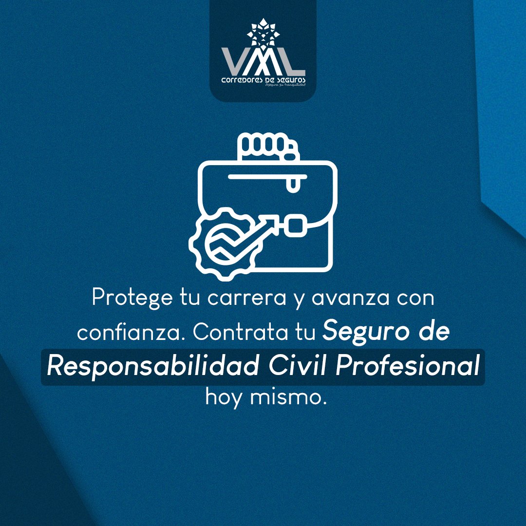 vmlcorredores's tweet photo. No dejes que los riesgos laborales obstaculicen tu camino hacia el éxito.
#seguroparaprofesionales #Vmlcorredores #Seguros https://t.co/DFmzE9k55S