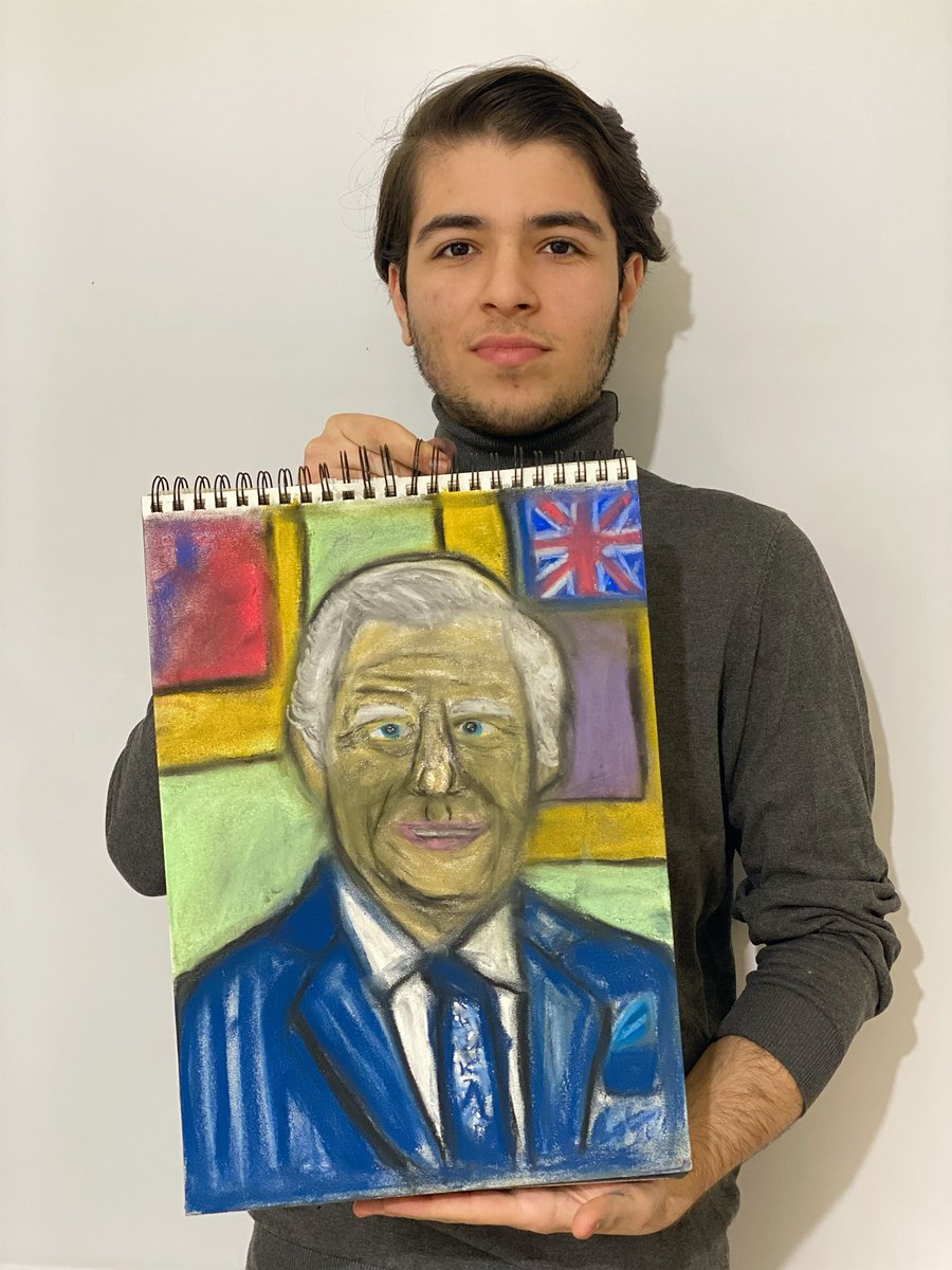 MlemosArt's tweet photo. The King by Mateus Lemos @ClarenceHouse @RoyalFamily https://t.co/aCvwqbw3tD