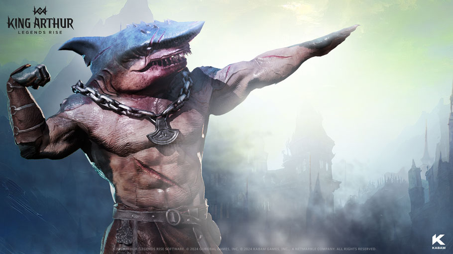 PlayKingArthur's tweet photo. Celebrate the fin-tastic Beborne during #KissASharkWeek
(Virtual kisses recommended only)
#KingArthurLegendsRise https://t.co/aUdm61Xwes