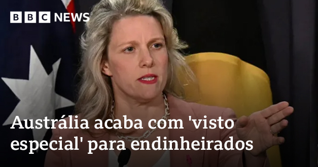 🇦🇺 O 'visto dourado' australiano, destinado a ricos investidores estrangeiros, será substituído por um visto para trabalhadores mais qualificados bbc.in/3Srx1Xf