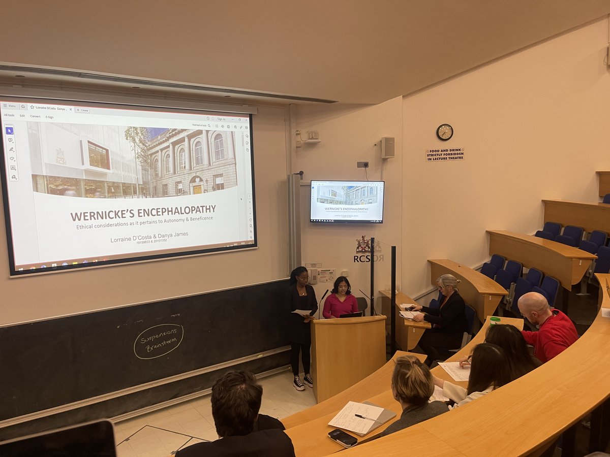 Case 4 is ''Wernicke's Encephalopathy'' being presented by Lorraine D'Costa and Danya James