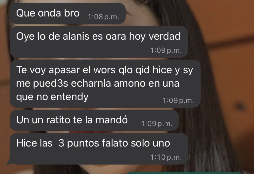 Cómo le hicieron pa escribir así de la v y llegar a universidad????