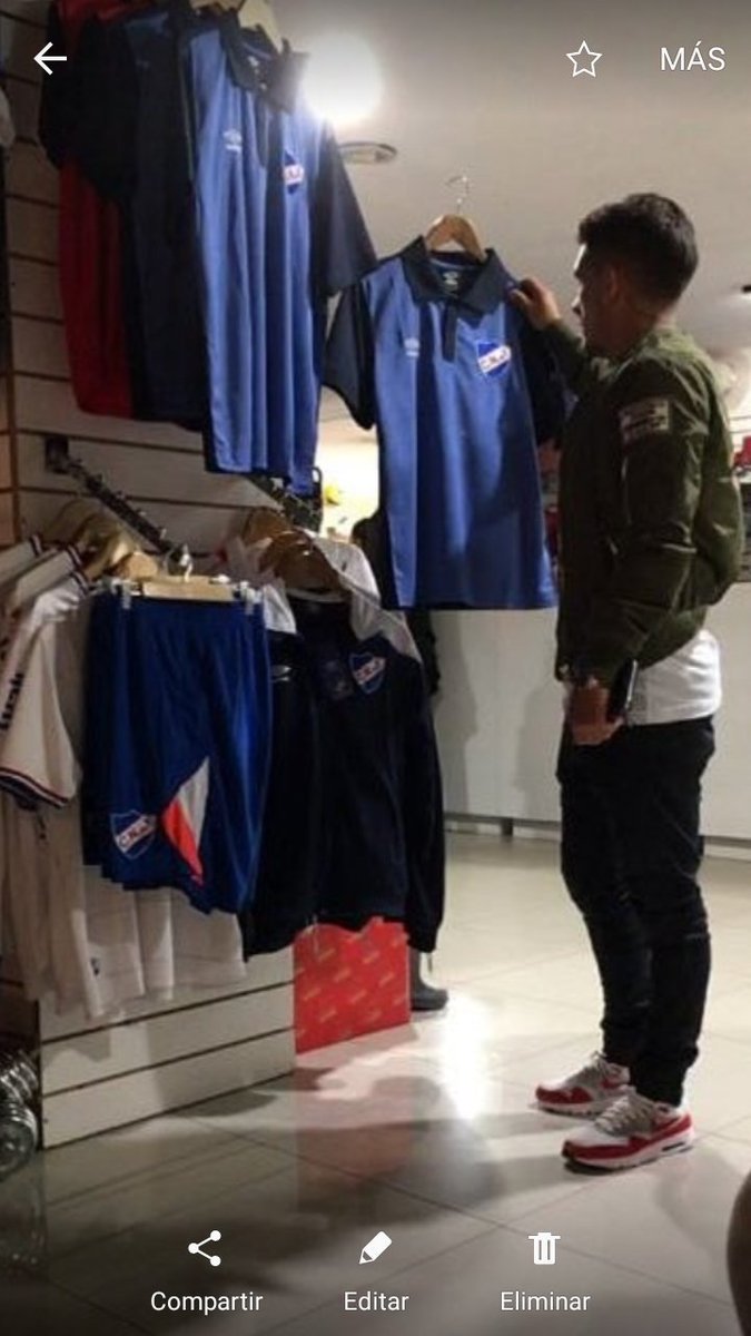 Yo cundo voy a cualquier local y  veo ropa de NACIONAL