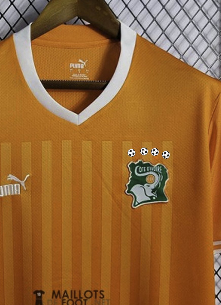 m_leinad21's tweet photo. Nouveau maillot ivoirien 
#CAN2024 #cotedivoire #coupedemarteau https://t.co/QMYctj7n56