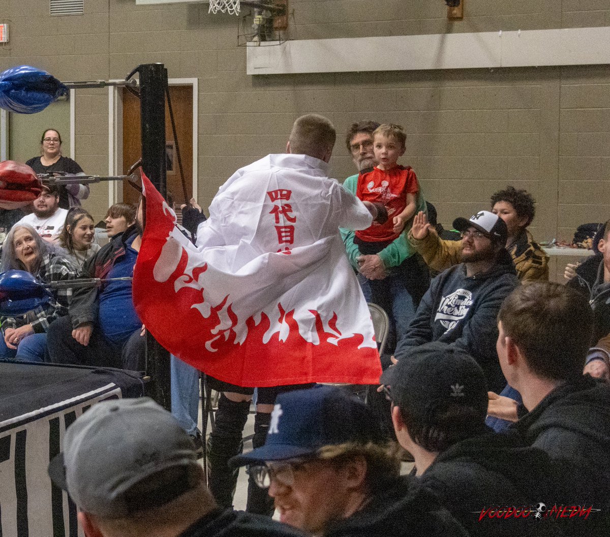vmpix1's tweet photo. Making his way to the ring is the Black Winged Wolf himself, @LeviSpade1.

@LetsWrestle207 "Steel Cage Showdown" - 1/12/24 https://t.co/pH67Iw0CTg