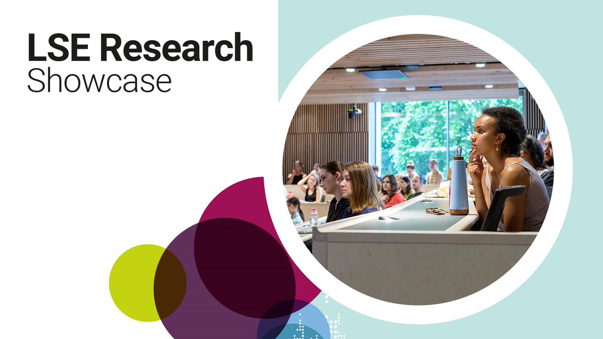 ☕ Join us for our latest series of #ResearchShowcase coffee-break talks this term, showcasing some of the fascinating research from our academic community.
 
These sessions are free and open to LSE staff, students, alumni and prospective students 🙌 info.lse.ac.uk/staff/services…