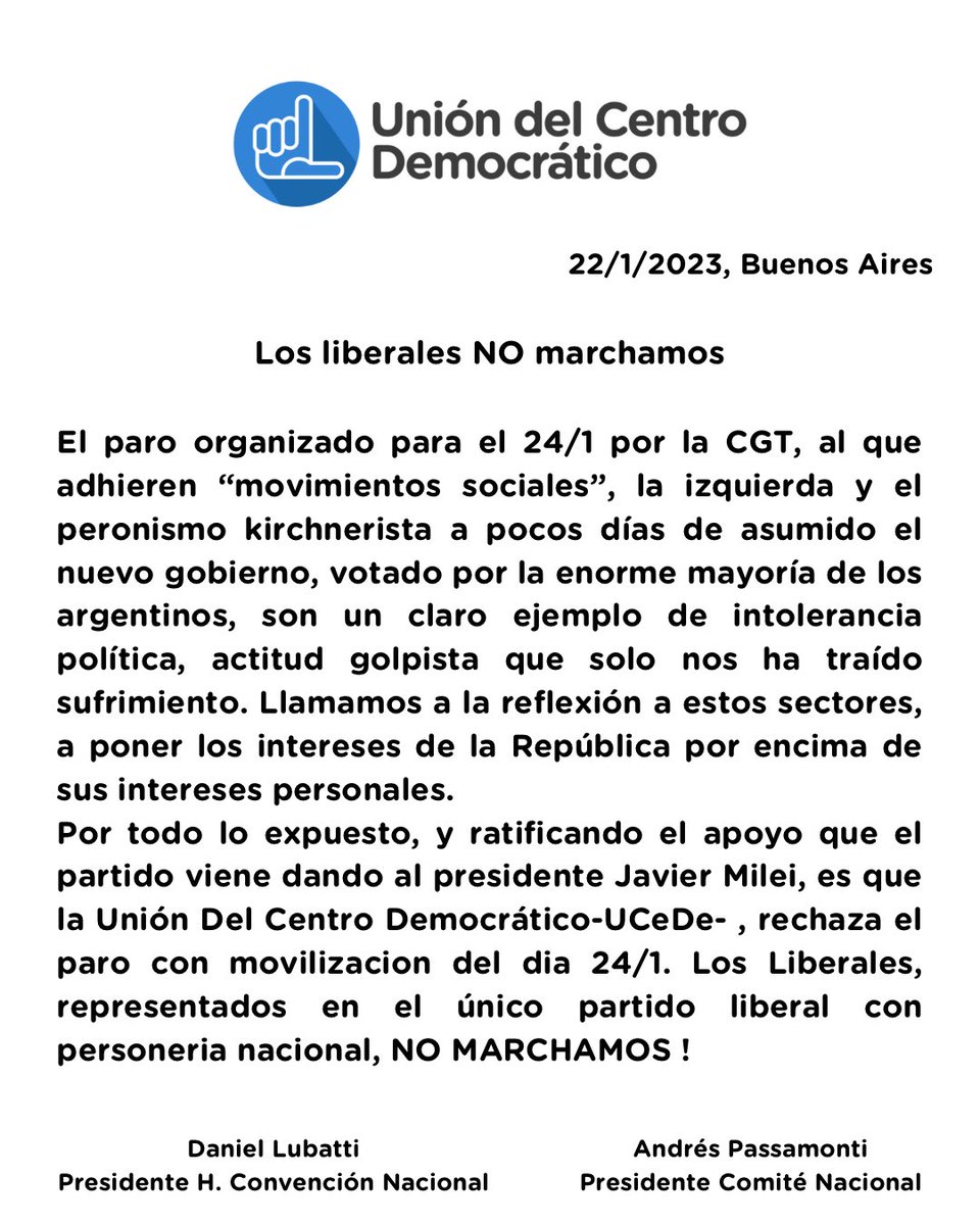 UCeDe Argentina (@ucedeargentina) on Twitter photo 