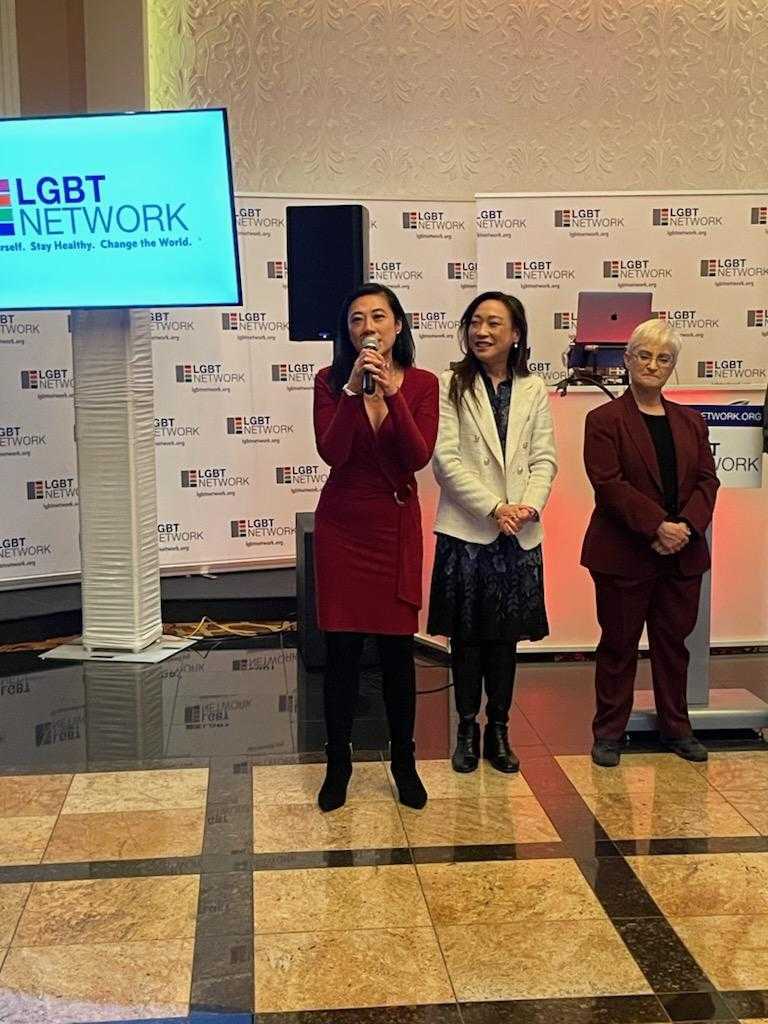 CMSandraUng's tweet photo. Since 1993, the @LGBTNetworkNY has been creating safe spaces for LGBT people and advocating for social change. It was great to join my colleagues on Saturday night to celebrate that legacy during their annual Winter Pride Gala on Saturday night. https://t.co/QQzn4oLM4p