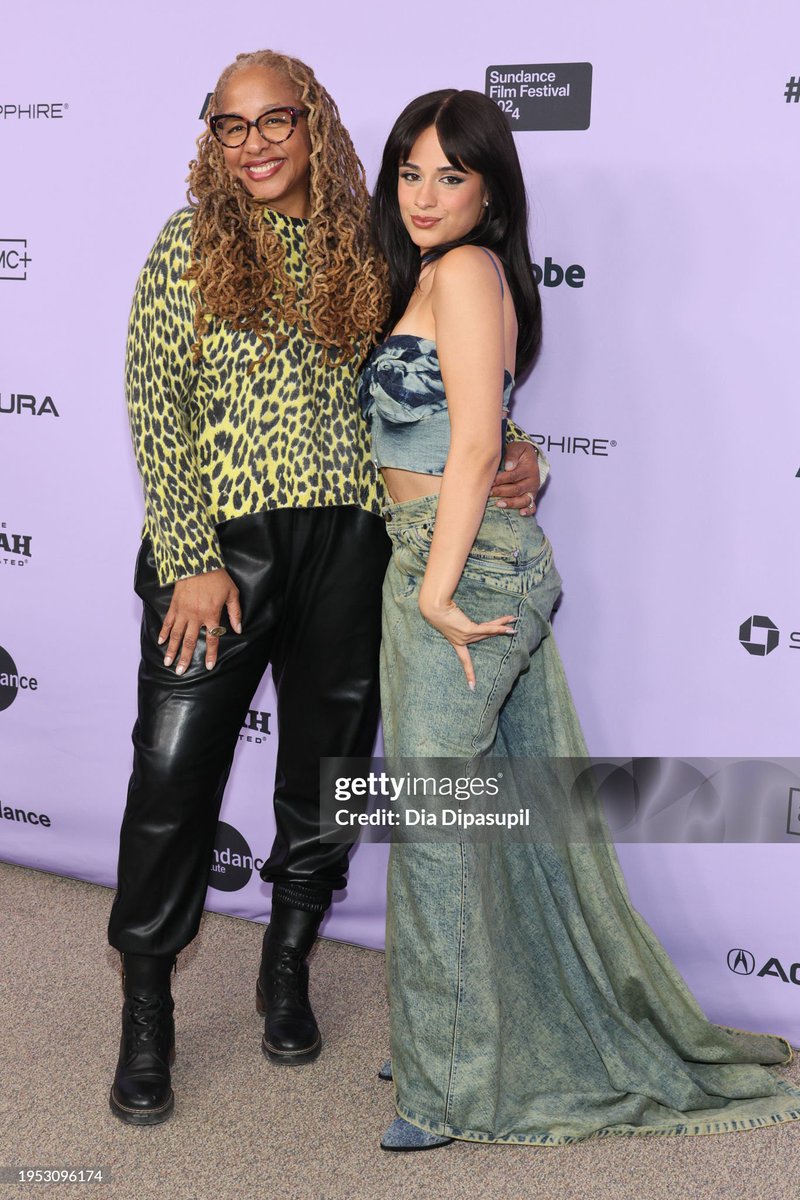 Camila Cabello and Deirdra Elizabeth Govan at the Rob Peace Premiere at the  #SundanceFilmFestival.