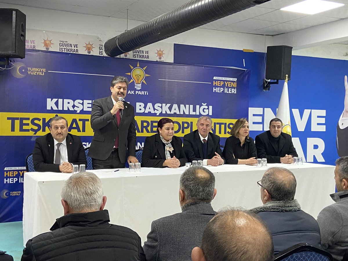 📍AK Parti İl Başkanlığı 
31 Mart 2024 yerel seçimleri öncesi istişarelerde bulunduk. 
Teşkilatımızın coşkusu çalışma azmimizi tazeliyor. 
Tüm kademelerimizle #sahadayız #hazırız ve #YenidenKırşehir için #Kararlıyız
Cenab-ı Allah birliğimizi daim eylesin.
