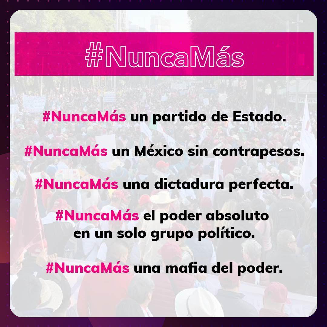 PC_NL_'s tweet photo. Los ciudadanos #SeguimosEnMarcha  y ahora decimos #NuncaMás. Nadie por encima de la ley! https://t.co/ShqdGCLzsD