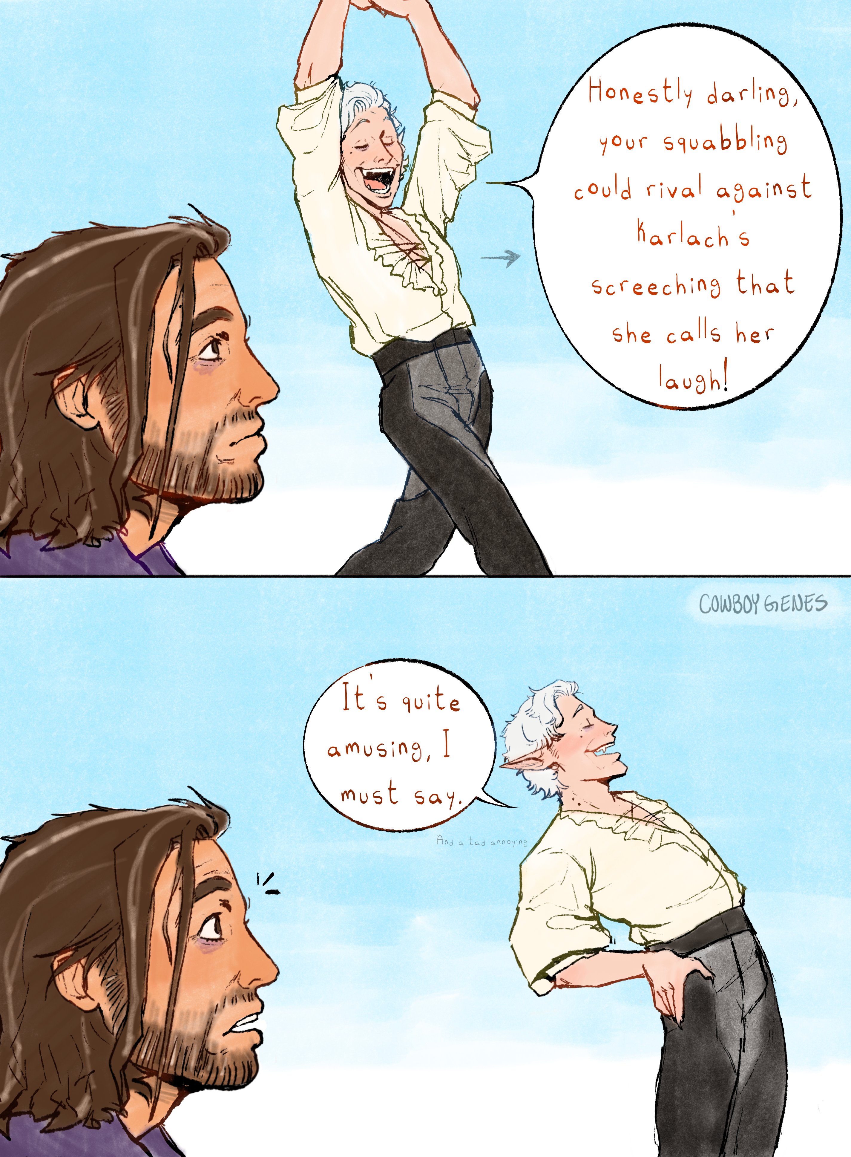 Jebbe 🍄 on X: &ldquo;That Unsightly Mole (4/7) Headcanon that Astarion 