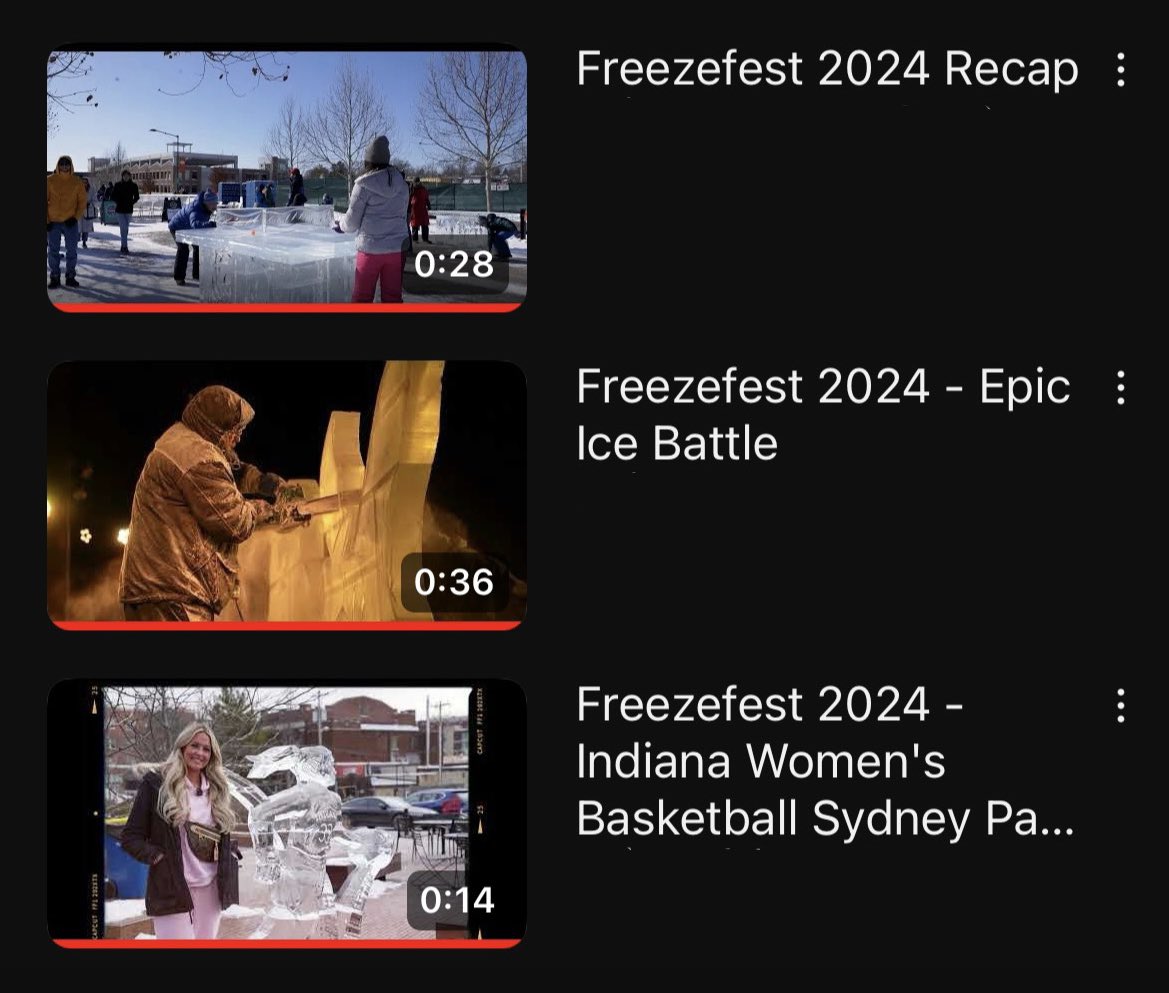 We have three new videos on our Youtube channel featuring Freezefest - check them out now! Link in bio