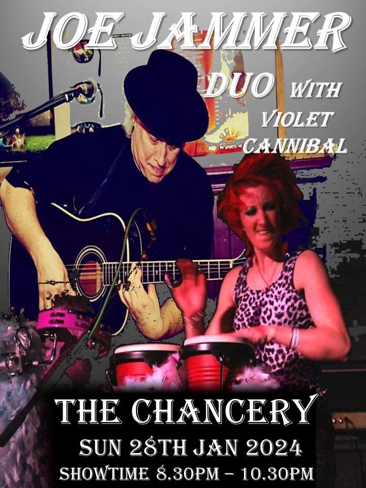 Sunday 28th Jan 2024 Return to The Chancery 90 Bromley Rd, Beckenham BR3 5NPShowtime 8.30 - 10.30 PM #violetcannibal