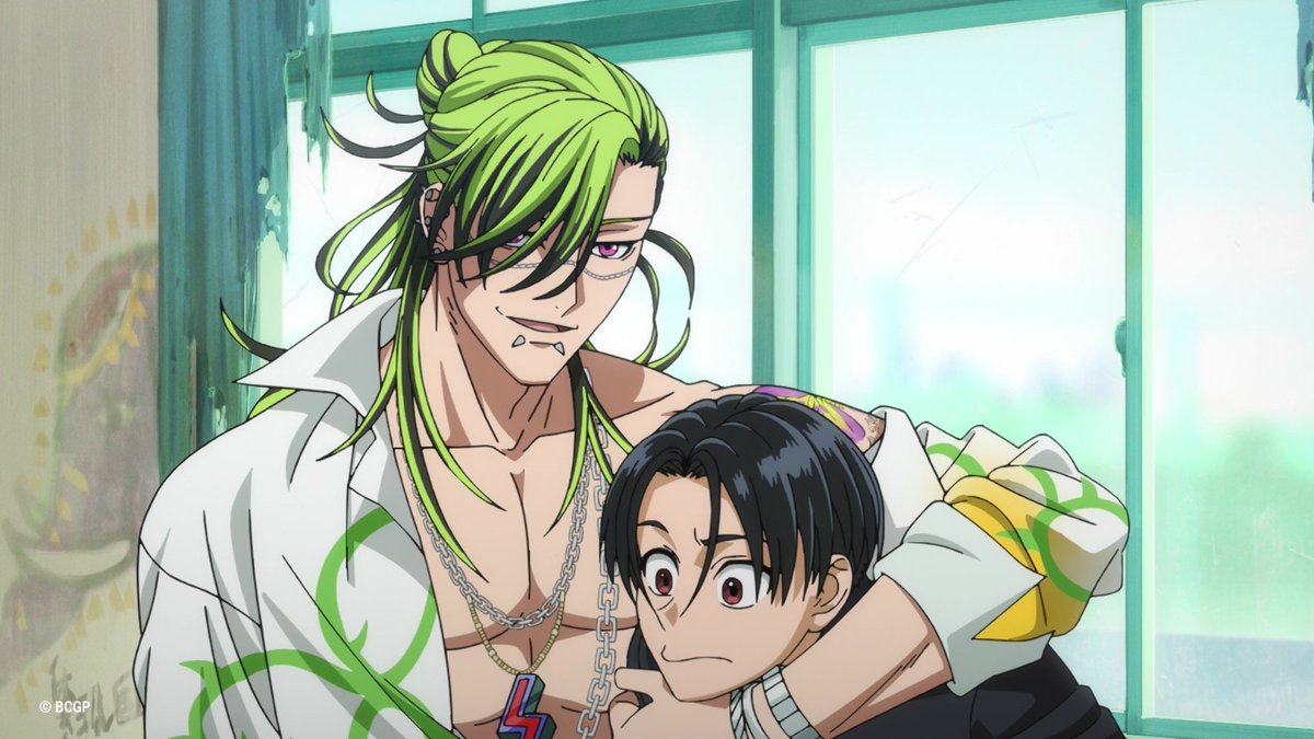 animetv_jp's tweet photo. I love this guy 😆

— Watch BUCCHIGIRI?! on Crunchyroll! https://t.co/peLpALs2RR