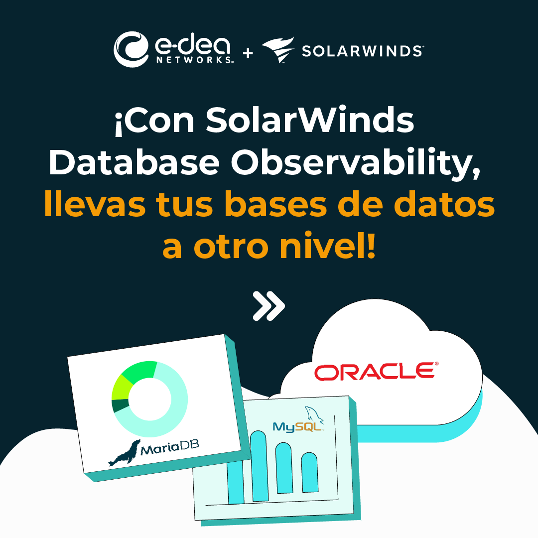 EdeaNetworks's tweet image. 🔍 ¿Quieres mantener un control total sobre el rendimiento de tus bases de datos? ¡SolarWinds Database Observability es la solución perfecta para ti!
hubs.li/Q02hgsgP0
#SolarWinds #DatabaseObservability #BasesDeDatos #Monitoreo #Rendimiento