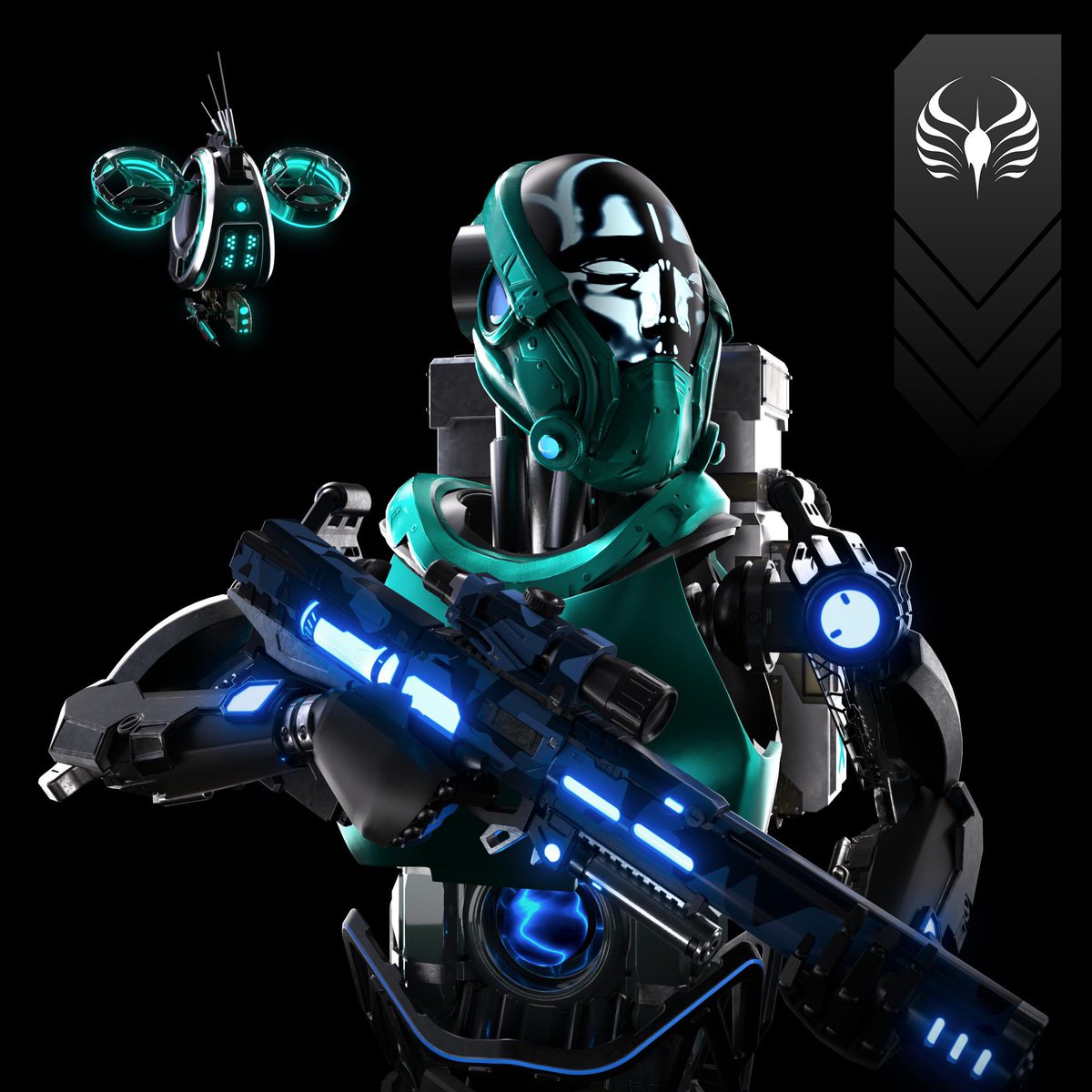 X-Droid takeover imminent 🤖

Lock and load. 

Repost - secret surprise for 3 lucky hunters ⚔️