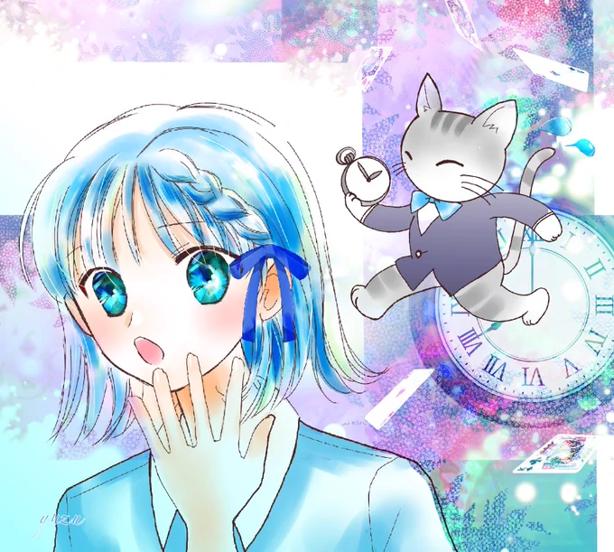 #1月になったのでフォロワーさんに自己紹介しようぜ 女の子とか、色々描いてます〜。よろしくおねがいします(*ˊ˘ˋ*)