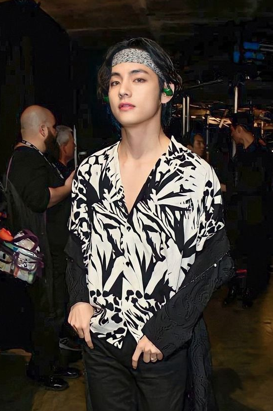 Taehyung at the Grammys 2020.