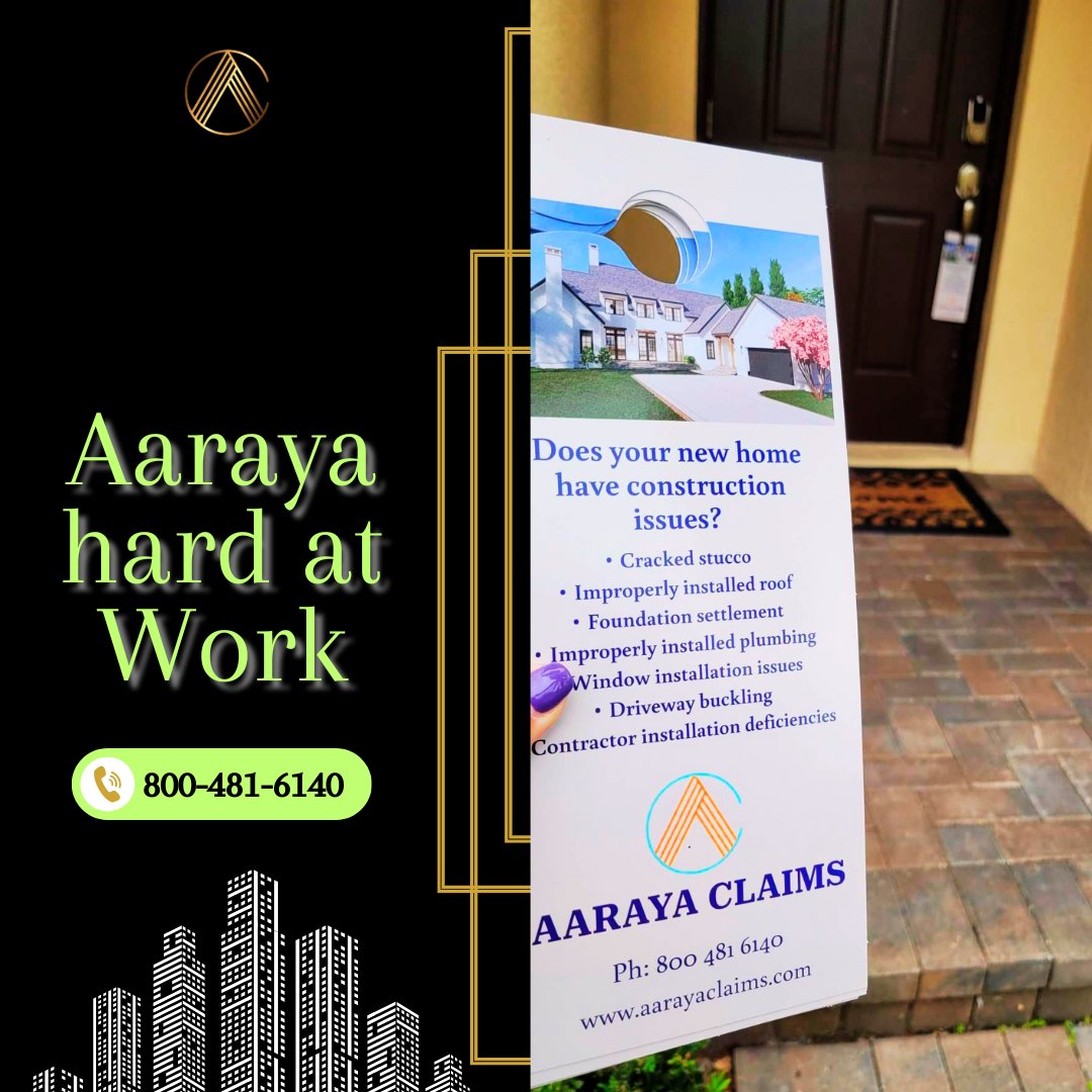 🏗️ Aaraya: Your Trusted Partner in Construction Defect Services! 🛠️ Addressing construction challenges with precision and expertise. Contact us at 📞 800-481-6140 for unparalleled solutions. #ConstructionDefects #BuildingSuccess #AarayaServices