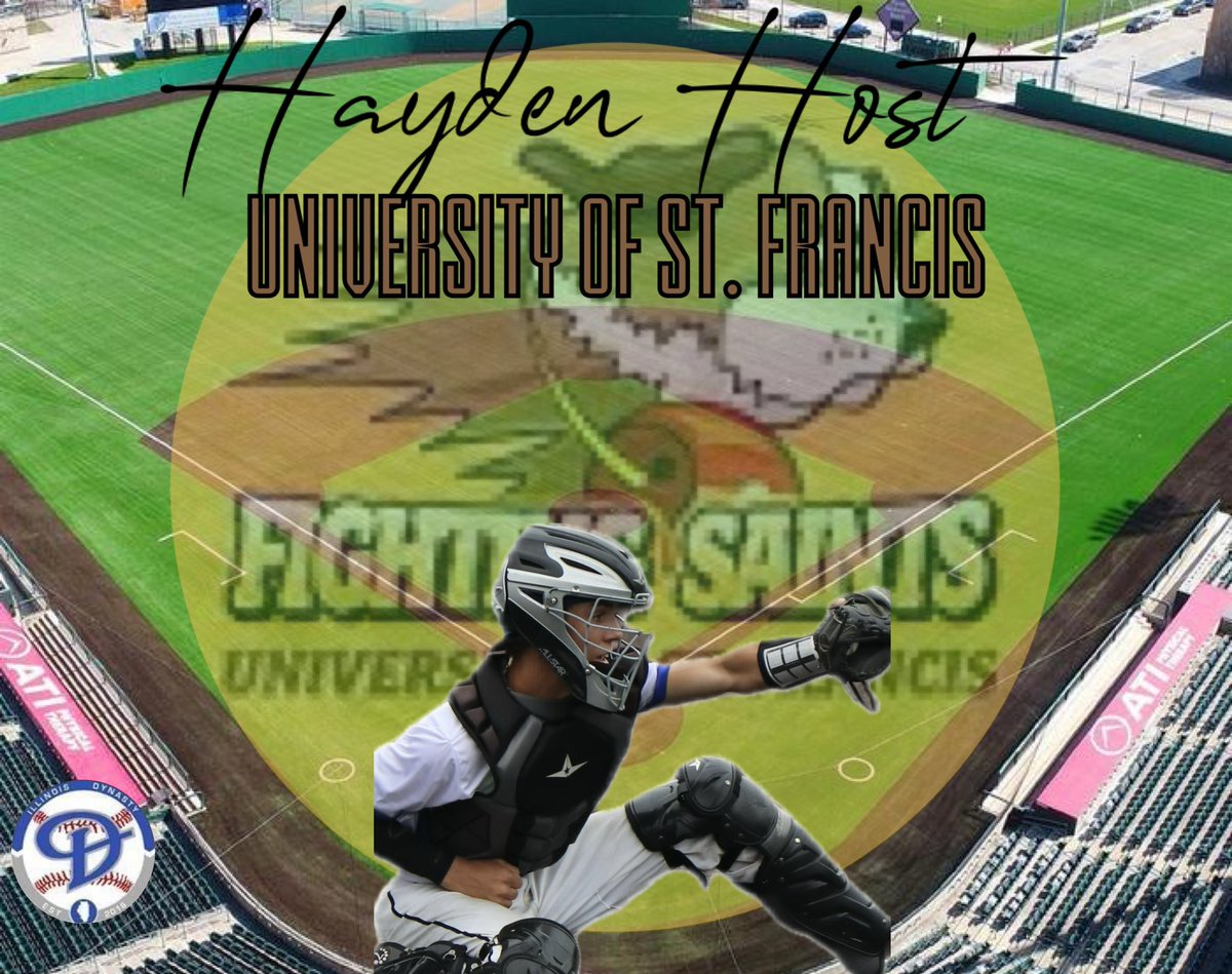 Congratulations to 2024 C Hayden Host on his commitment to the University of St. Francis!