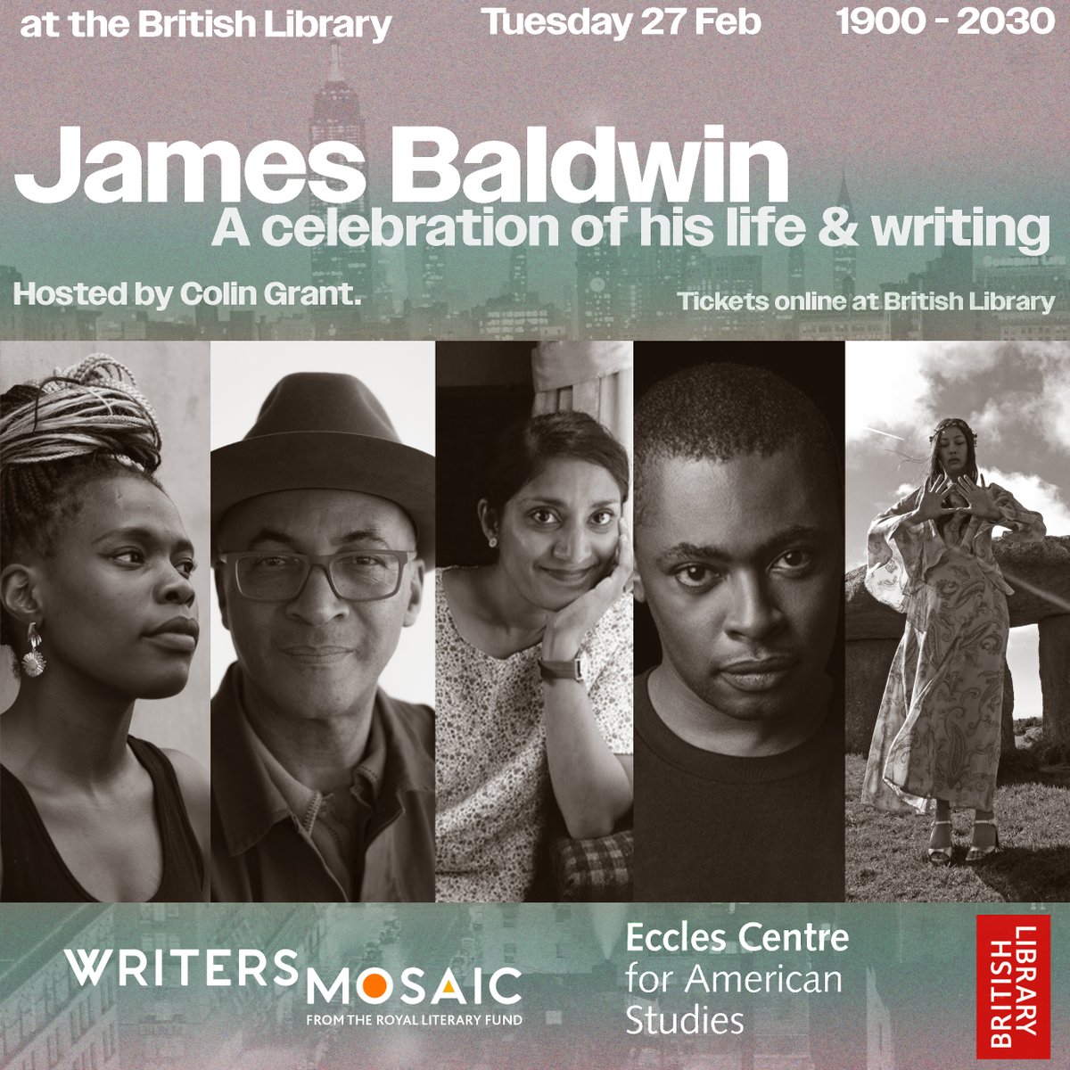 writersmosaic (@writersmosaic) on Twitter photo Love, political activism, religion and the Blues. Join us 27 Feb <a href="/britishlibrary/">British Library</a> to celebrate James Baldwinās centenary <a href="/colincraiggrant/">colin grant</a> will host <a href="/Vanessa_Kisuule/">Vanessa Kisuule</a> Mendez & Chitra Ramaswamy to reflect on Baldwinās prescience. With music from <a href="/angelcakepie/">Angeline Morrison</a> bit.ly/4b9Sco3 Love, political activism, religion and the Blues. Join us 27 Feb <a href="/britishlibrary/">British Library</a> to celebrate James Baldwinās centenary <a href="/colincraiggrant/">colin grant</a> will host <a href="/Vanessa_Kisuule/">Vanessa Kisuule</a> Mendez & Chitra Ramaswamy to reflect on Baldwinās prescience. With music from <a href="/angelcakepie/">Angeline Morrison</a> bit.ly/4b9Sco3