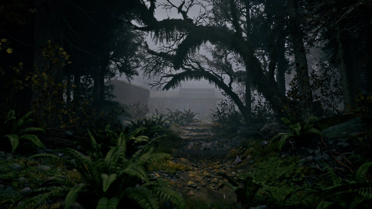 Learning alot about PBL Lighting with my current enviro project that is inspired from #AlanWake2

Gonna continue exploring this whole week &amp; the coming one.

Rendered in <a href="/UnrealEngine/">Unreal Engine</a>

#gameart #gamedev